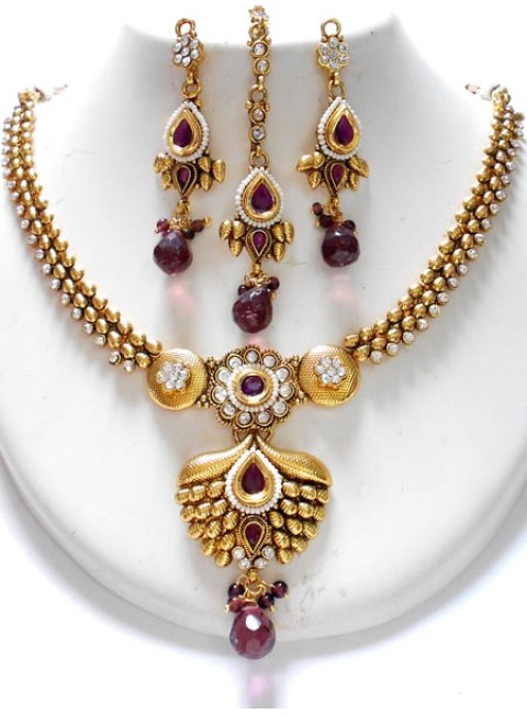 Polki Necklace Set
